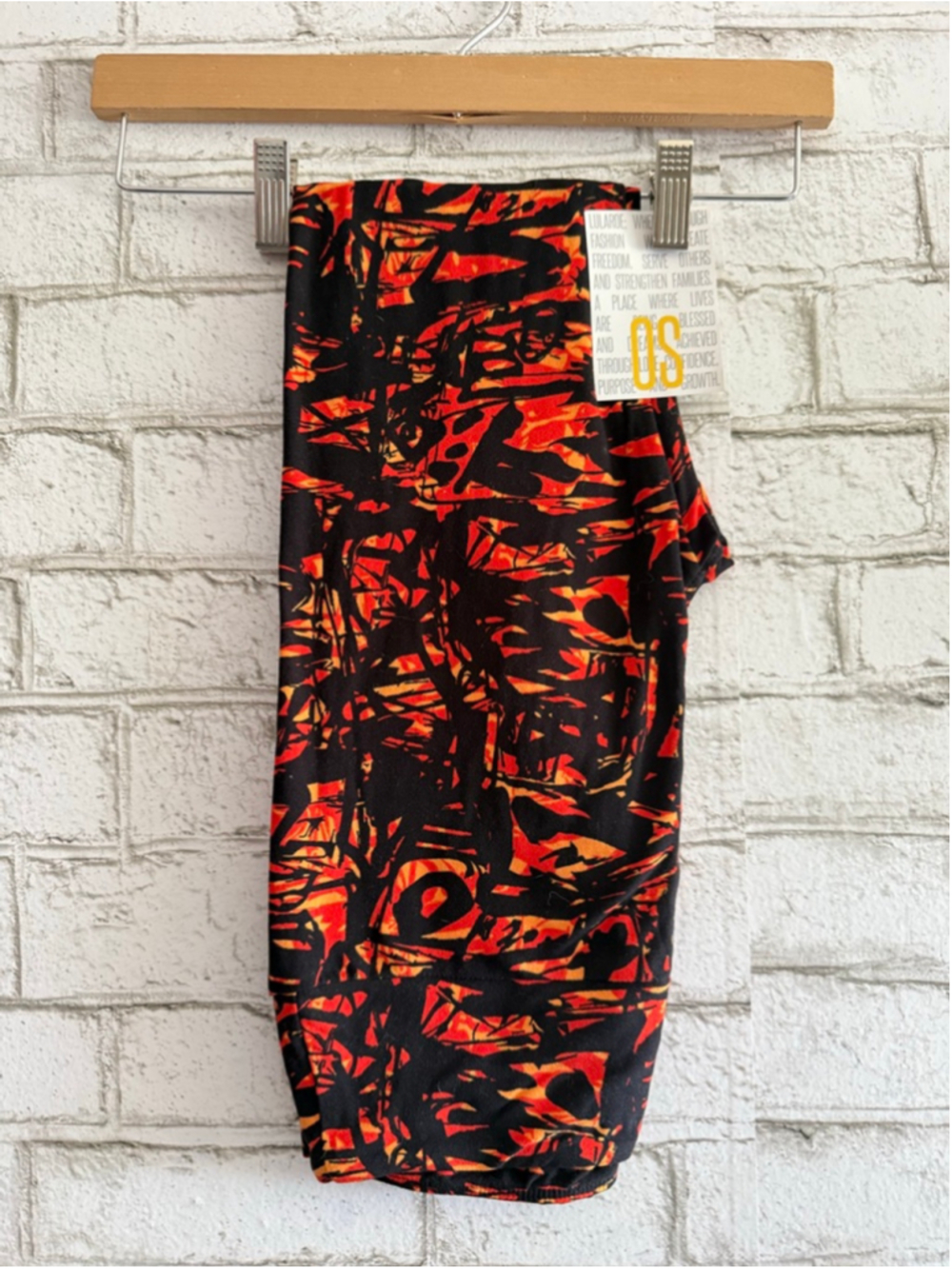 NEW!!! Halloween Black & Orange Leggings size OS LuLaRoe